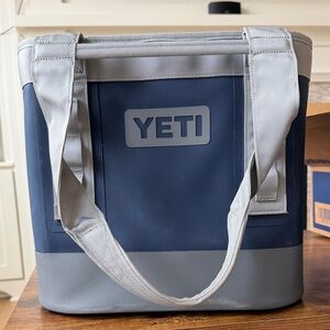 Yeti Navy and Gray Soft Cooler Duffel